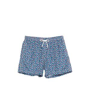 Fedeli Blue Beachwear - Swim Shorts Men